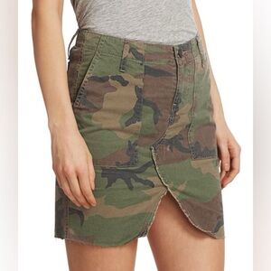 NWT Hudson Jeans Lulu Camo Mini Skirt
